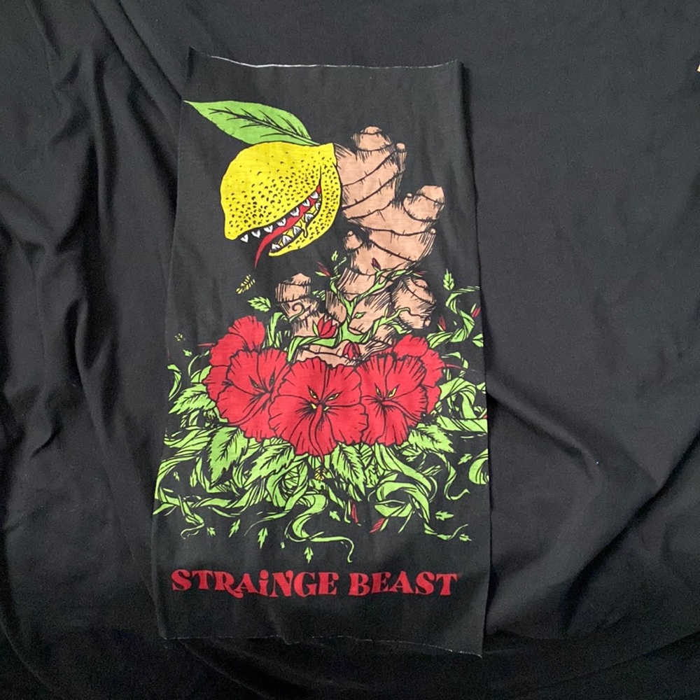 Brand new strange beast kombucha neck gaiter/face covering